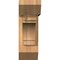 Ekena Millwork Merced Slat Smooth Bracket w/ Offset Brace, Western Red Cedar, 5 1/2"W x 16"D x 16"H BKT0604X16X16MRC06SWR - alternate 4